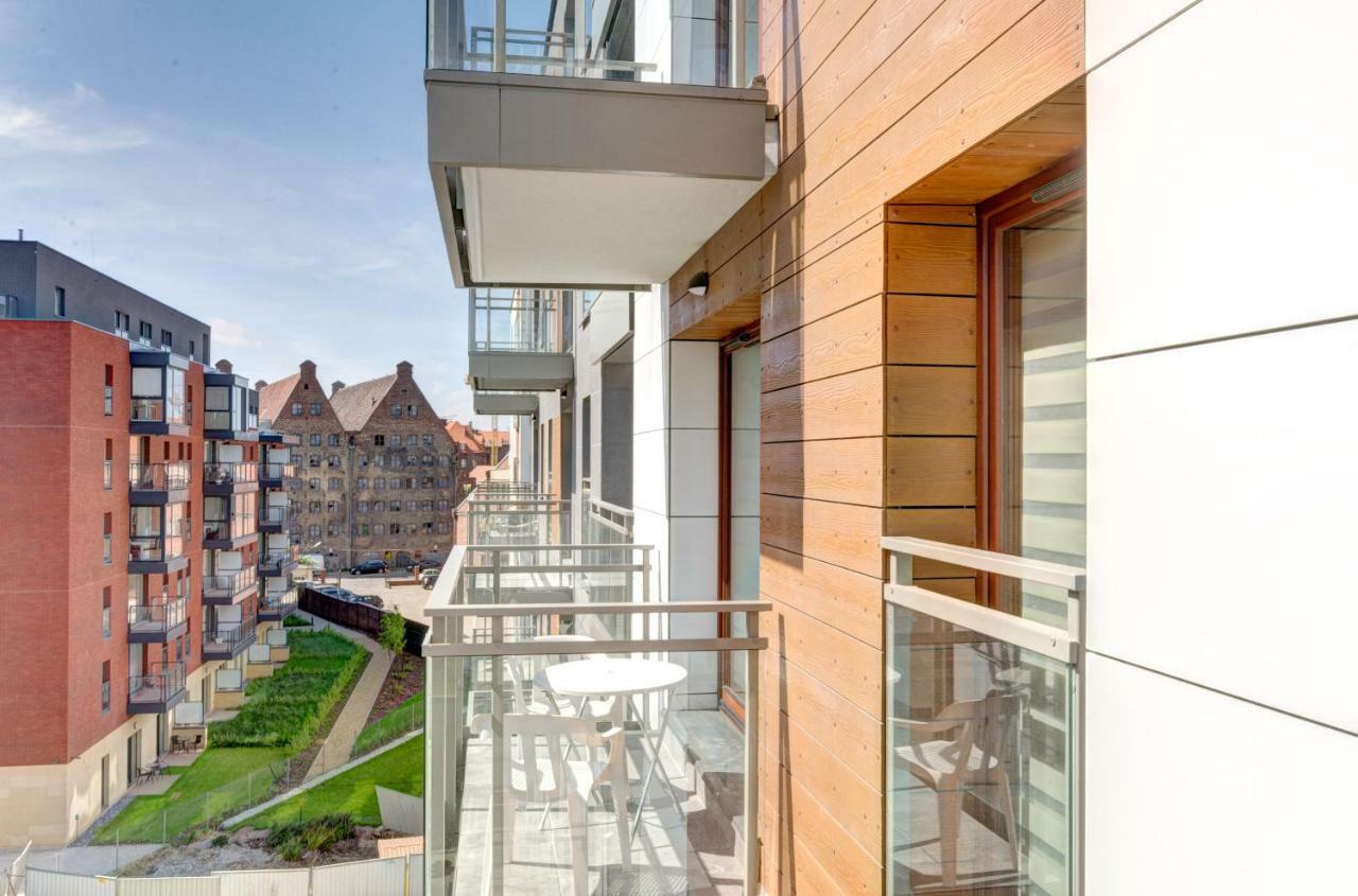 Apartament Morski Nowa Motlawa Apartman Gdańsk Kültér fotó