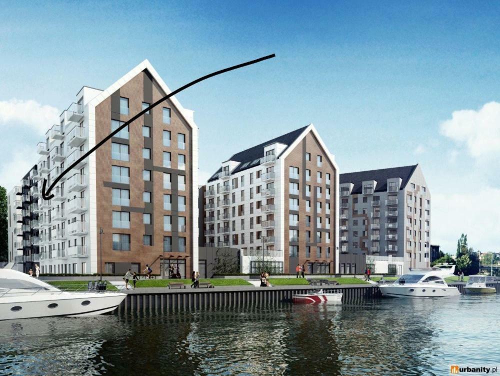 Apartament Morski Nowa Motlawa Apartman Gdańsk Kültér fotó